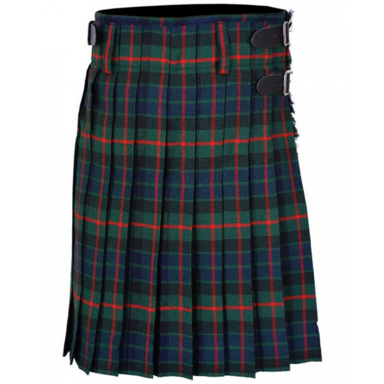 SCOTTISH GUNN TARTAN 8 YARD KILT FOR MEN TRADITIONAL TARTAN KILT ...