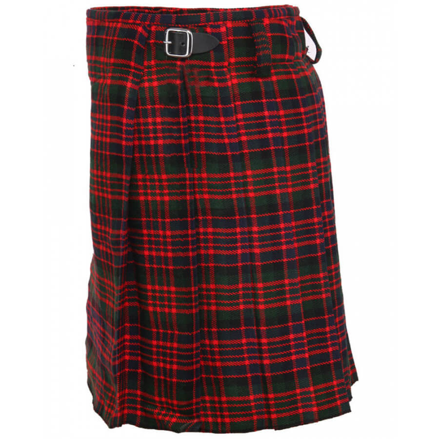 Traditional Mcdonald Tartan 5 Yard 13oz Scottish Kilt Vikinsons